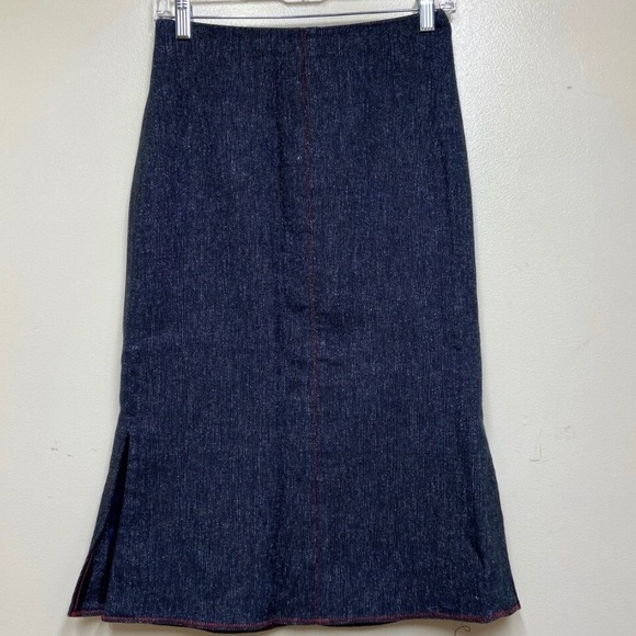 Tibi Trumpet Skirt with high side slits size 10 - Picture 3 of 6
